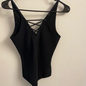 Express black bodysuit